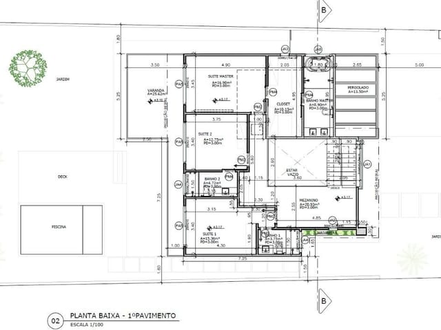 Casa com 472m² 4 quartos e 5 banheiros, à venda, no bairro Alphaville em Rio das Ostras