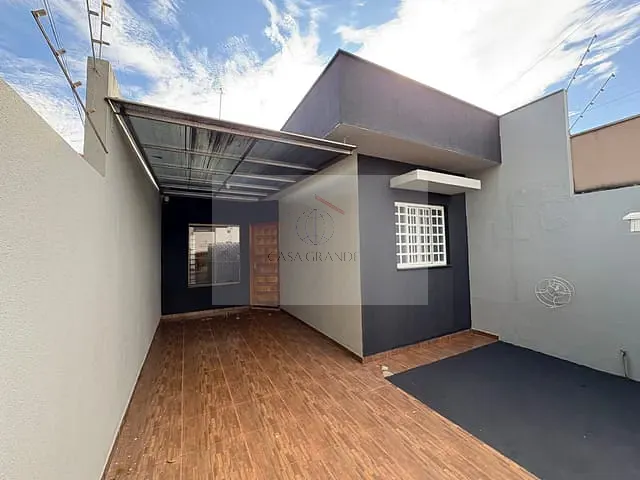 Casa com 130m² 3 quartos e 2 banheiros, à venda, no bairro Jardim Nobre IV em Rolândia