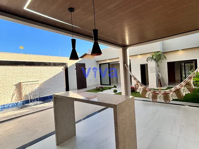 Casa 3 quartos e 3 banheiros, à venda, no bairro Parque Amazônia em Goiânia