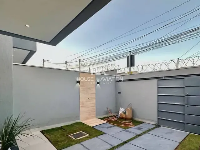 Casa com 105m² 3 quartos e 2 banheiros, à venda, no bairro Residencial Boa Vista II em Senador Canedo