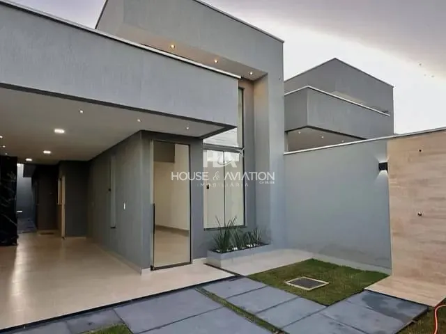 Casa com 105m² 3 quartos e 2 banheiros, à venda, no bairro Residencial Boa Vista II em Senador Canedo