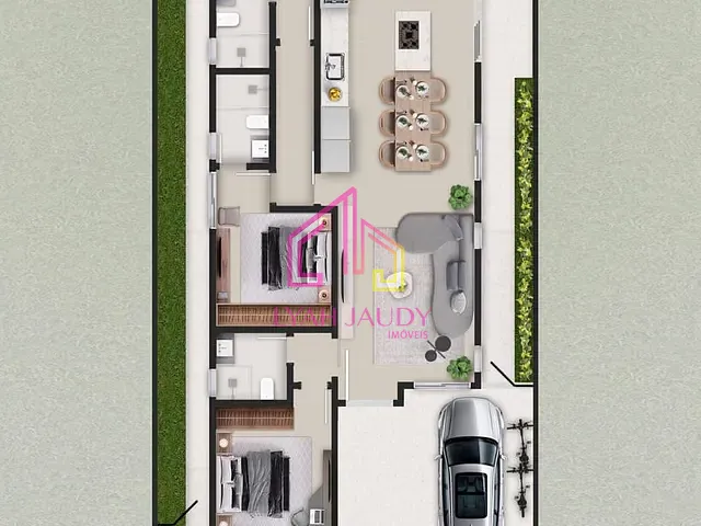 Casa com 200m² 3 quartos e 3 banheiros, à venda, no bairro Chapada dos Guimãres em Chapada dos Guimarães