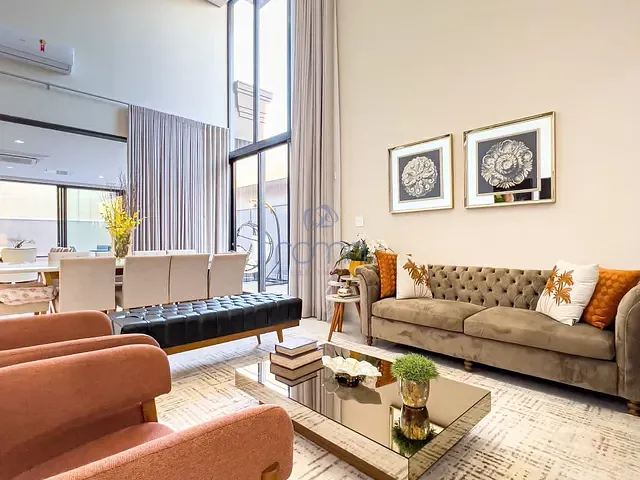 Casa com 310m² 4 quartos e 6 banheiros, à venda, no bairro Quinta do Golfe Jardins em São José do Rio Preto