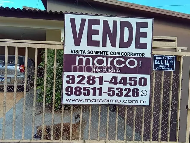 Casa 3 quartos e 1 banheiro, à venda, no bairro Vila Morais em Goiânia