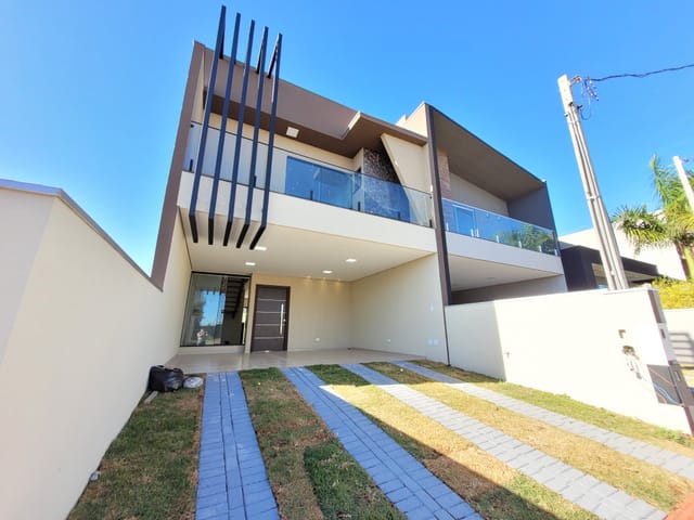 Foto do Casa - Casa à venda 3 Quartos, 1 Suite, 2 Vagas, 126M², Jardim Ecoville I, Cambé - PR | CONDOMÍNIO MORADA DAS FLORES | Londrina Cred Imóveis