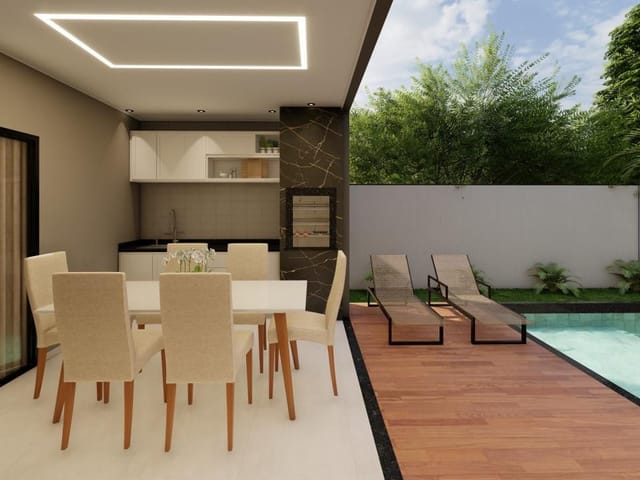 Casa com 420m² 3 quartos e 3 banheiros, à venda, no bairro Viverde II em Rio das Ostras