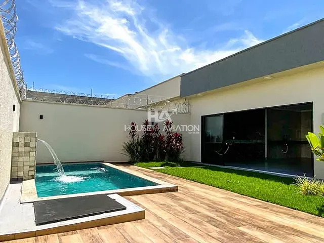 Casa com 322m² 3 quartos e 2 banheiros, à venda, no bairro Residencial Ravena em Senador Canedo