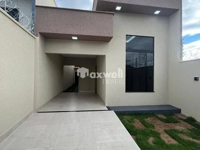 Casa com 180m² 3 quartos e 2 banheiros, à venda, no bairro Residencial Solar Central Park em Aparecida de Goiânia
