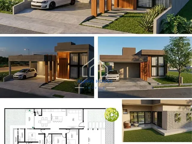 Casa 3 quartos e 1 banheiro, à venda, no bairro Loteamento Residencial Morada do Visconde em Tremembé