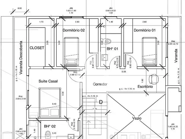 Casa com 250m² 3 quartos e 3 banheiros, à venda, no bairro Jacaré em Cabreúva