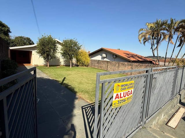 Foto do Casa - Casa para locação, Jardim Caviúna, Rolândia, PR | Imobiliária Casa Grande - Rolândia
