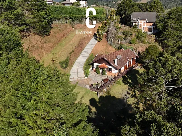 Casa com 2455m² 3 quartos e 2 banheiros, à venda, no bairro COND. FLORESTAL CLUBE em Campos do Jordão