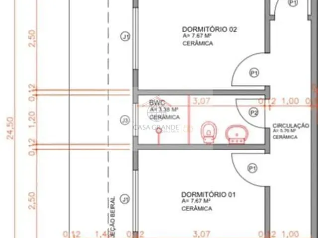 Casa com 150m² 3 quartos e 2 banheiros, à venda, no bairro Jardim Cidade Nova em Rolândia