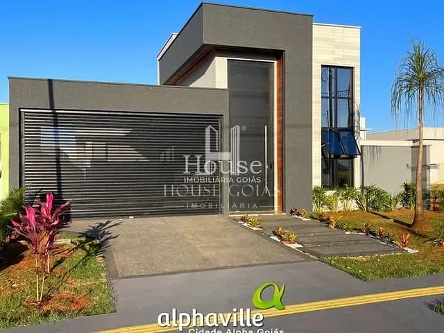 Casa com 360m² 4 quartos e 5 banheiros, à venda, no bairro Terras Alpha Residencial 1 em Senador Canedo