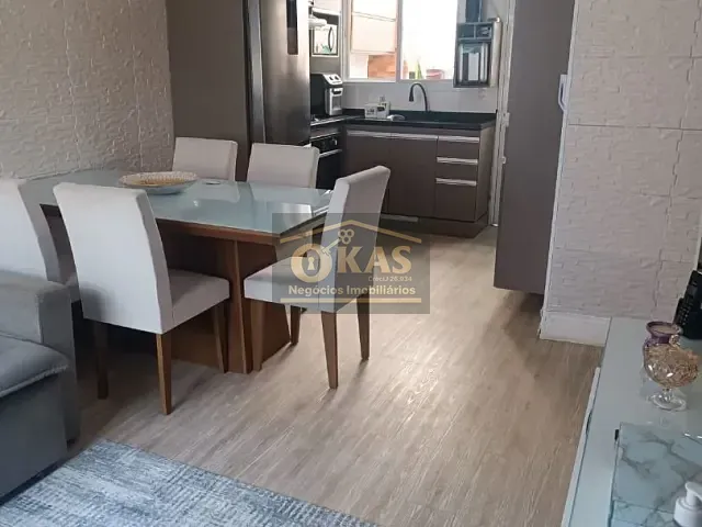 Casa com 60m² 2 quartos e 2 banheiros, à venda, no bairro Vila Nova Aparecida em Mogi das Cruzes