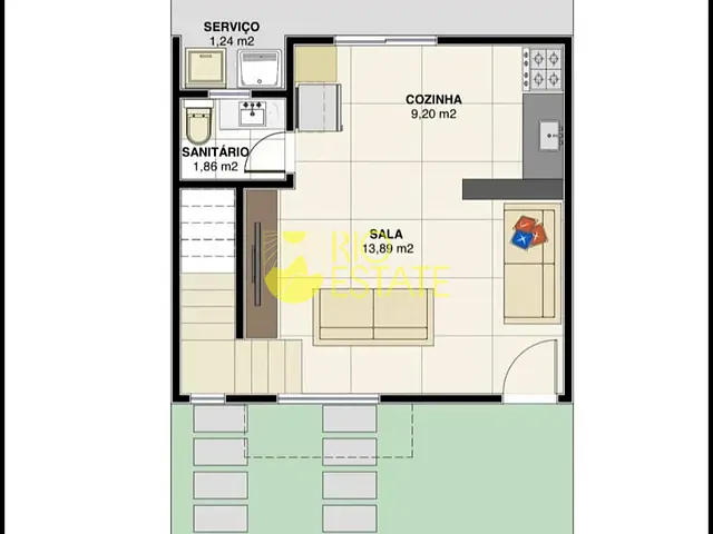 Casa 2 quartos e 2 banheiros, à venda, no bairro Santa Rita em Barra Mansa