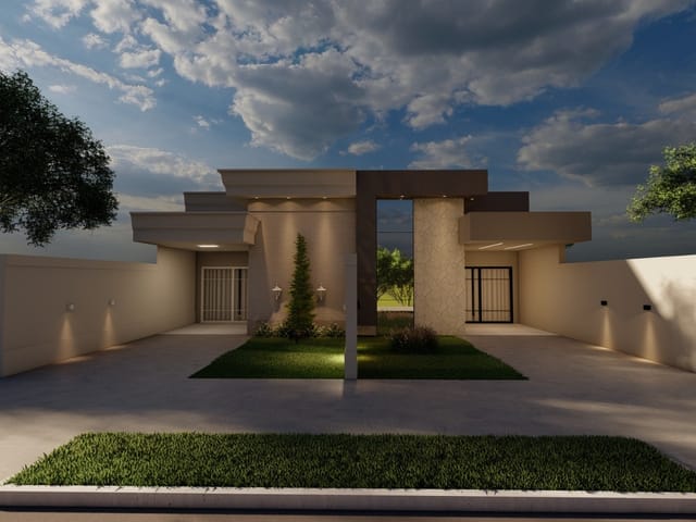 Casa com 146m² 3 quartos e 1 banheiro, à venda, no bairro Jardim das Oliveiras em Sinop