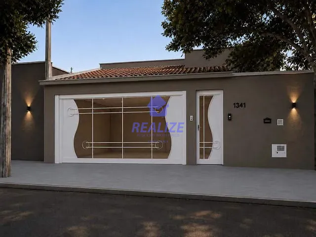 Casa com 250m² 3 quartos e 2 banheiros, à venda, no bairro Jardim Ypê em Botucatu