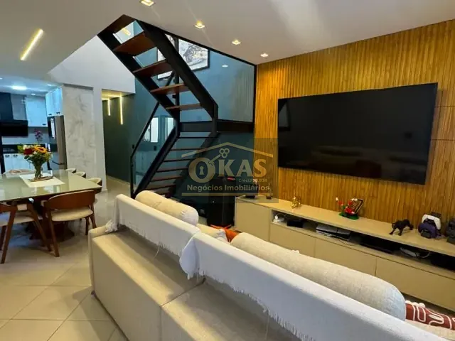 Casa com 128m² 3 quartos e 3 banheiros, à venda, no bairro Vila Nova Aparecida em Mogi das Cruzes