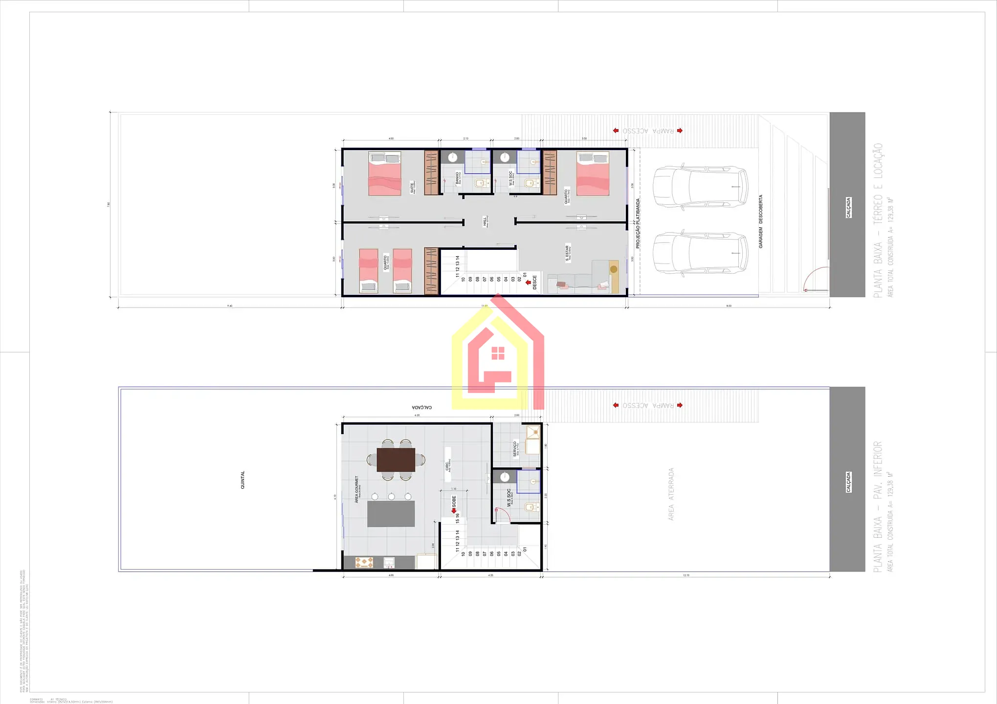 Casa à venda com 3 quartos, 1 suíte, 2 vagas e 129m² no Belo Horizonte, Marabá (PA) — foto 2 de 2