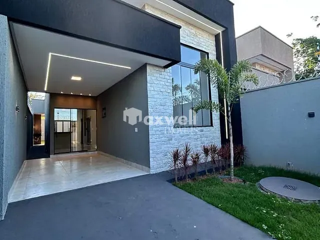 Casa 3 quartos e 1 banheiro, à venda, no bairro Pontal Sul - Acréscimo em Aparecida de Goiânia