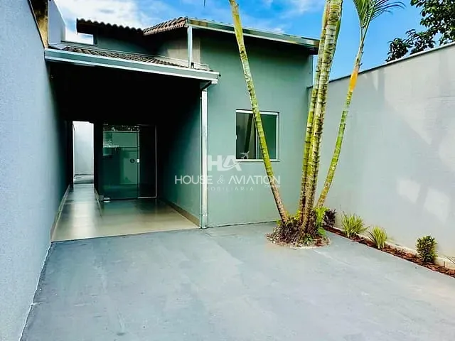 Casa 2 quartos e 2 banheiros, à venda, no bairro Residencial Santa Fé em Goiânia