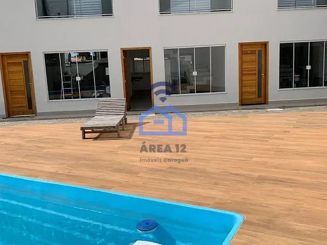 Sobrado com 107m² 2 quartos e 3 banheiros, à venda, no bairro Massaguaçu em Caraguatatuba