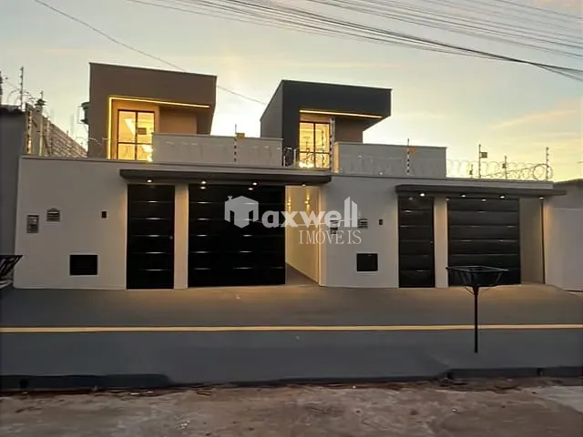 Casa 3 quartos e 2 banheiros, à venda, no bairro Papillon Park - Complemento em Aparecida de Goiânia