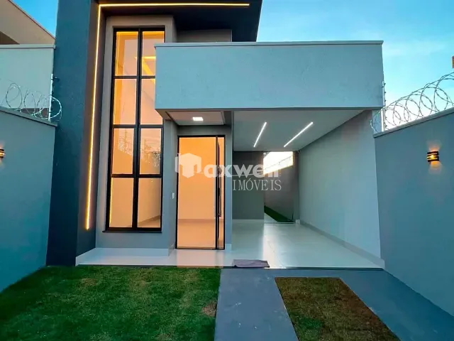 Casa 3 quartos e 2 banheiros, à venda, no bairro Papillon Park - Complemento em Aparecida de Goiânia