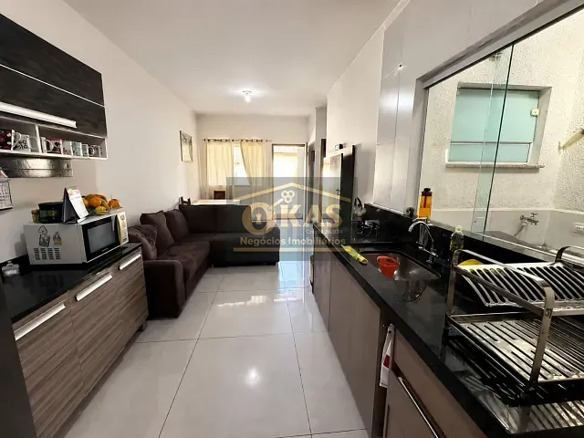 Casa com 51m² 2 quartos e 1 banheiro, à venda, no bairro Jardim Casa Branca em Suzano