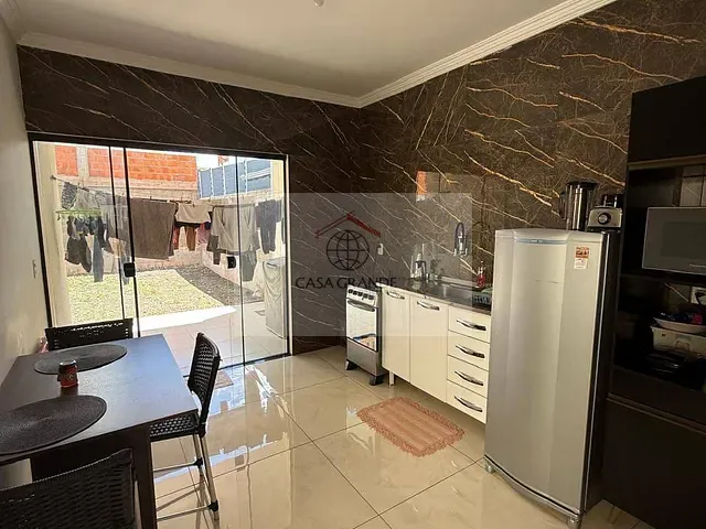 Casa com 147m² 2 quartos e 2 banheiros, para alugar, no bairro Jardim Cidade Nova em Rolândia