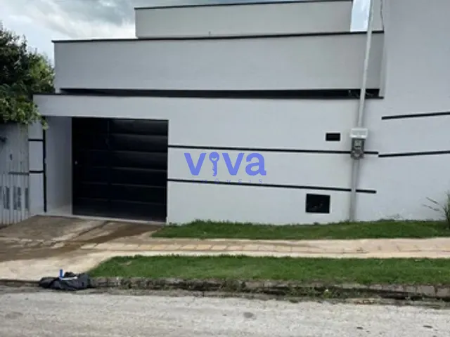Casa com 130m² 2 quartos e 2 banheiros, à venda, no bairro Residencial Flor do Ipê I em Senador Canedo