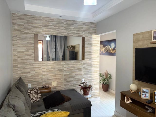 Casa com 125m² 2 quartos e 2 banheiros, à venda, no bairro Loteamento Residencial Novo Mundo em Campinas