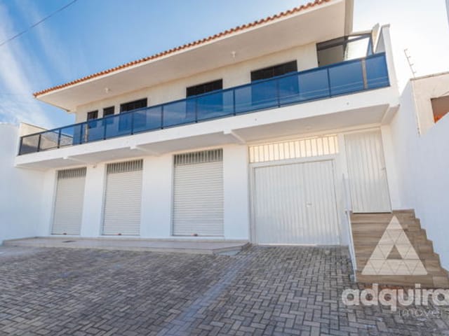 Foto do Casa - Sobrado comercial e residencial, para venda e locação, 6 Quartos, 2 Suítes, 392m², Nova Rússia, Ponta Grossa - PR | Adquira Imóveis