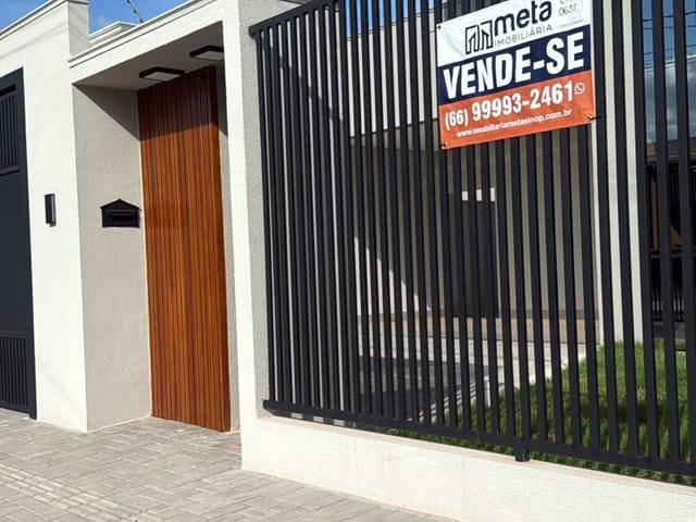 Casa com 300m² 3 quartos e 3 banheiros, à venda, no bairro Aquarela das Artes em Sinop