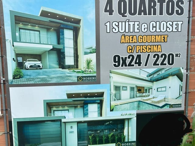 Casa 3 quartos e 4 banheiros, à venda, no bairro Residencial VILLAGE em Campos dos Goytacazes