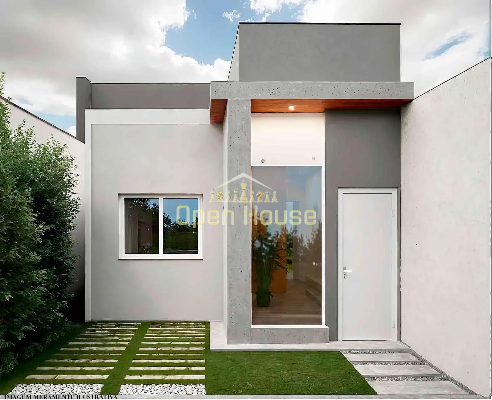 Casa, 2 quartos, 57 m² - Foto 1