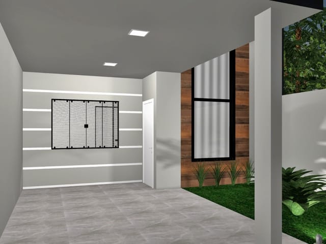 Casa com 150m² 3 quartos e 2 banheiros, à venda, no bairro Jardim Oásis em Taubaté