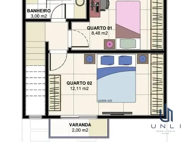 Casa 2 quartos e 1 banheiro, à venda, no bairro Loteamento Sofia em Barra Mansa