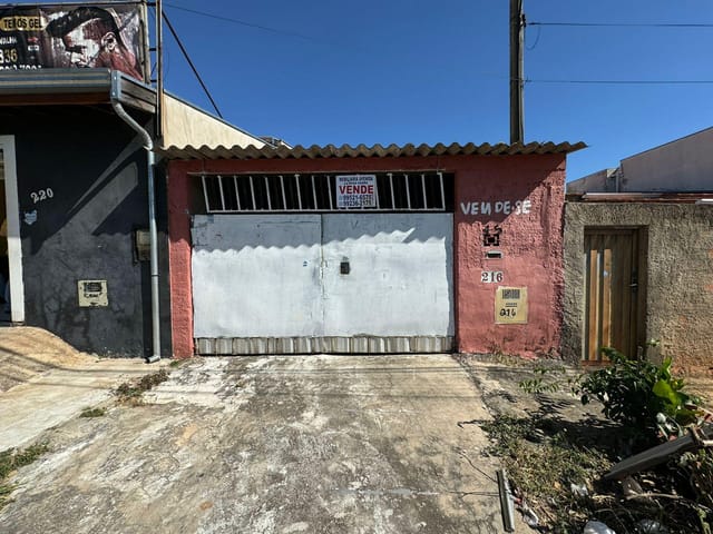 Casa com 125m² 2 quartos e 1 banheiro, à venda, no bairro Loteamento Residencial Novo Mundo em Campinas