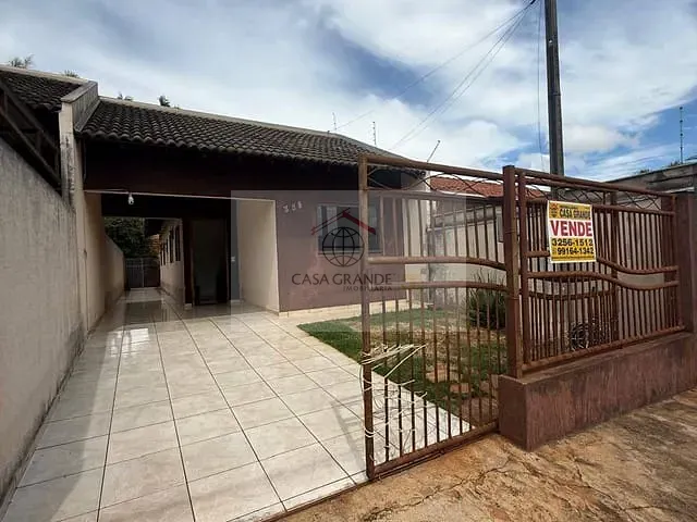 Casa com 150m² 3 quartos e 1 banheiro, à venda, no bairro Jardim Nobre em Rolândia
