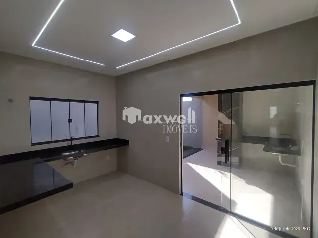 Casa com 180m² 3 quartos e 3 banheiros, à venda, no bairro Residencial Solar Central Park em Aparecida de Goiânia