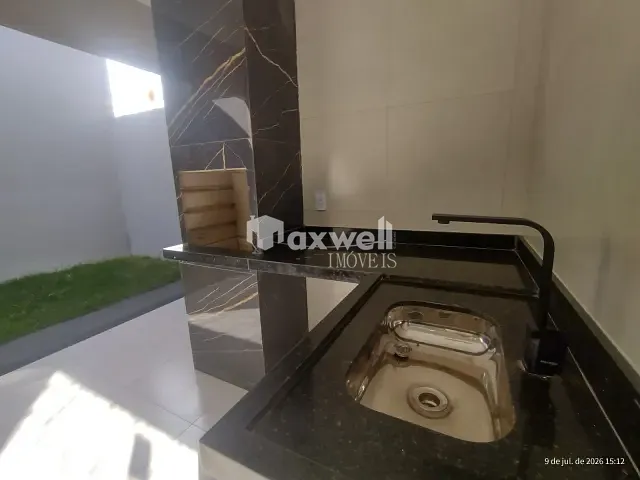Casa com 180m² 3 quartos e 3 banheiros, à venda, no bairro Residencial Solar Central Park em Aparecida de Goiânia