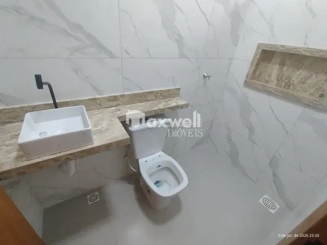 Casa com 180m² 3 quartos e 3 banheiros, à venda, no bairro Residencial Solar Central Park em Aparecida de Goiânia