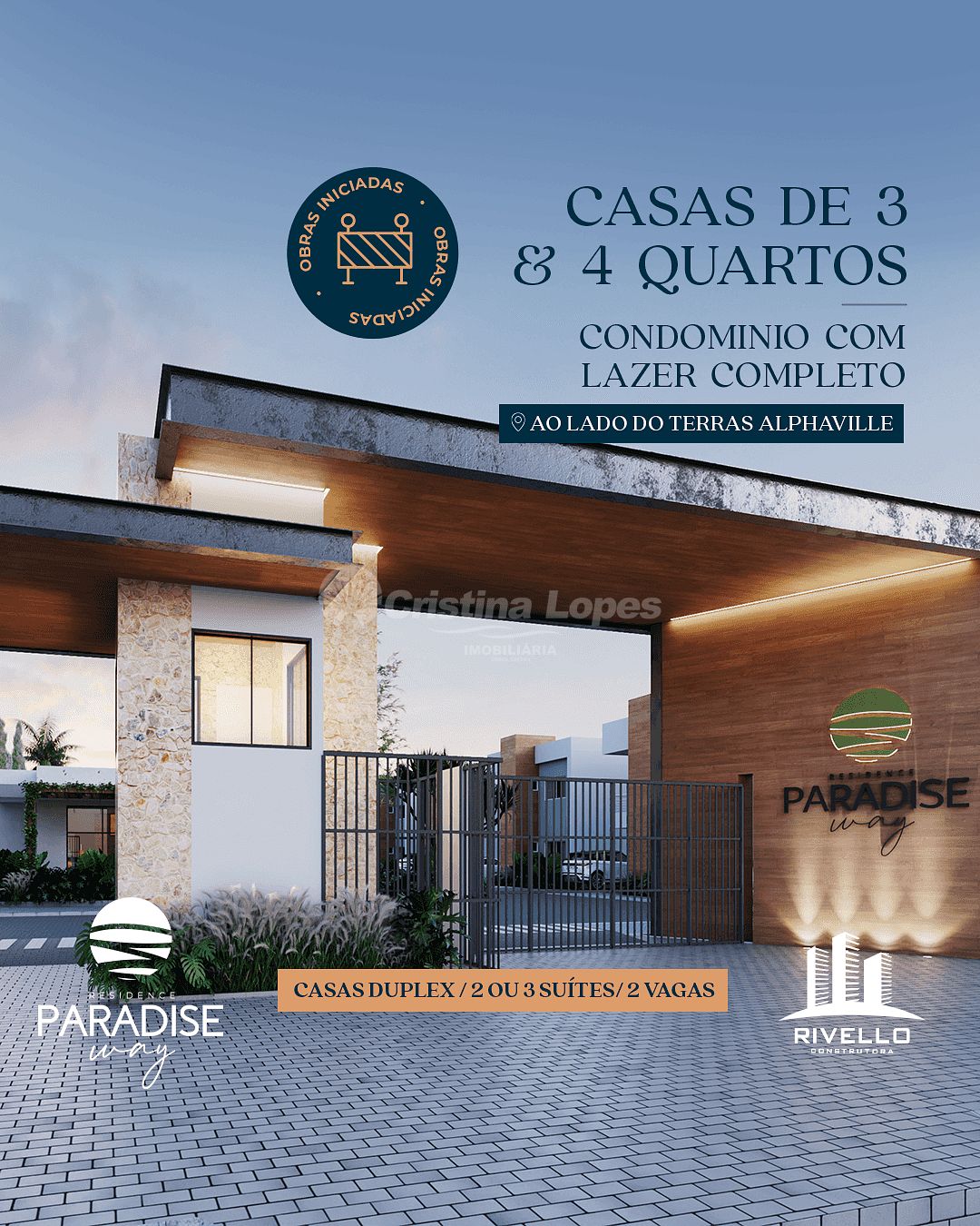 Casa, 3 quartos, 78 m² - Foto 1