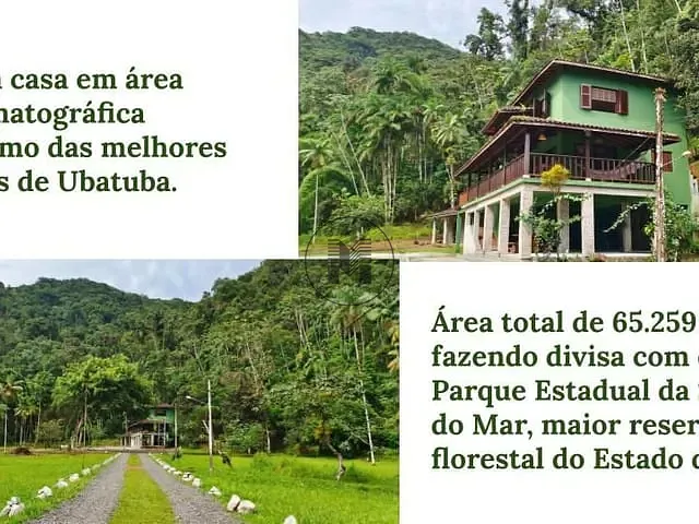 Casa com 65000m², à venda, no bairro Ubatumirim em Ubatuba