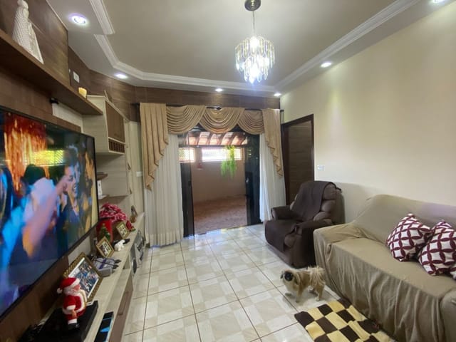 Casa com 125m² 2 quartos e 2 banheiros, à venda, no bairro Jardim Recanto dos Pássaros II em São João da Boa Vista