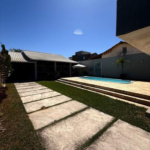 Casa com 360m² 4 quartos e 2 banheiros, à venda, no bairro Porto do Carro em Cabo Frio