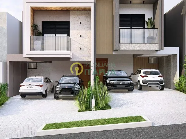 Casa com 126m² 3 quartos e 3 banheiros, à venda, no bairro Loteamento Morada das Flores em Cambé