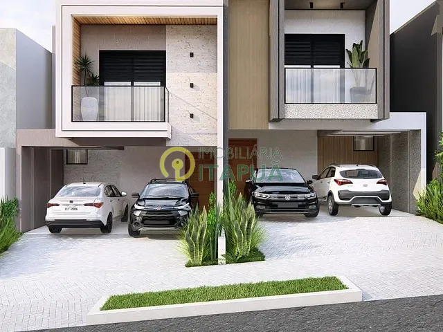 Casa com 126m² 3 quartos e 3 banheiros, à venda, no bairro Loteamento Morada das Flores em Cambé